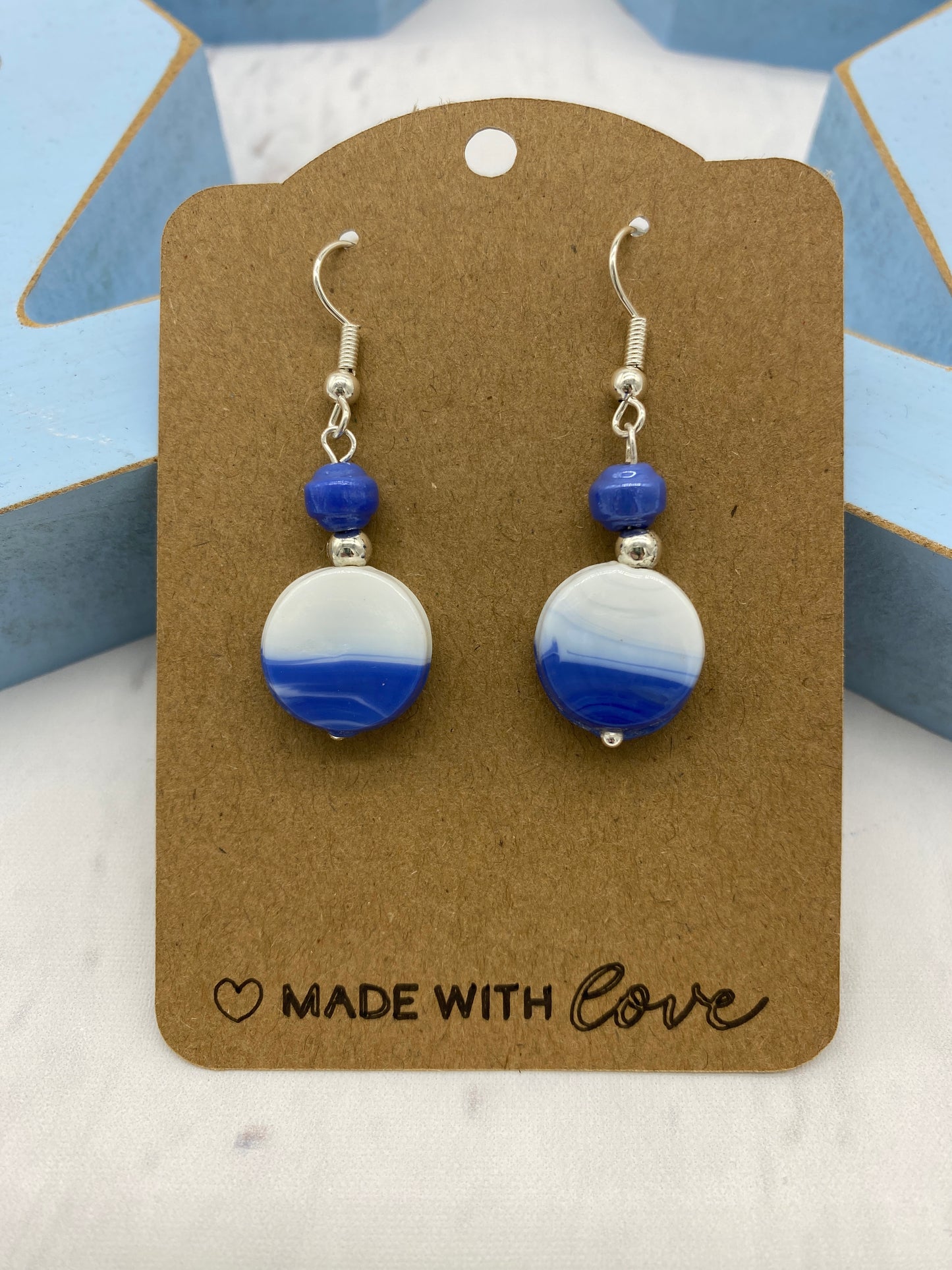 💎 Horizon – Glass Drop Earrings