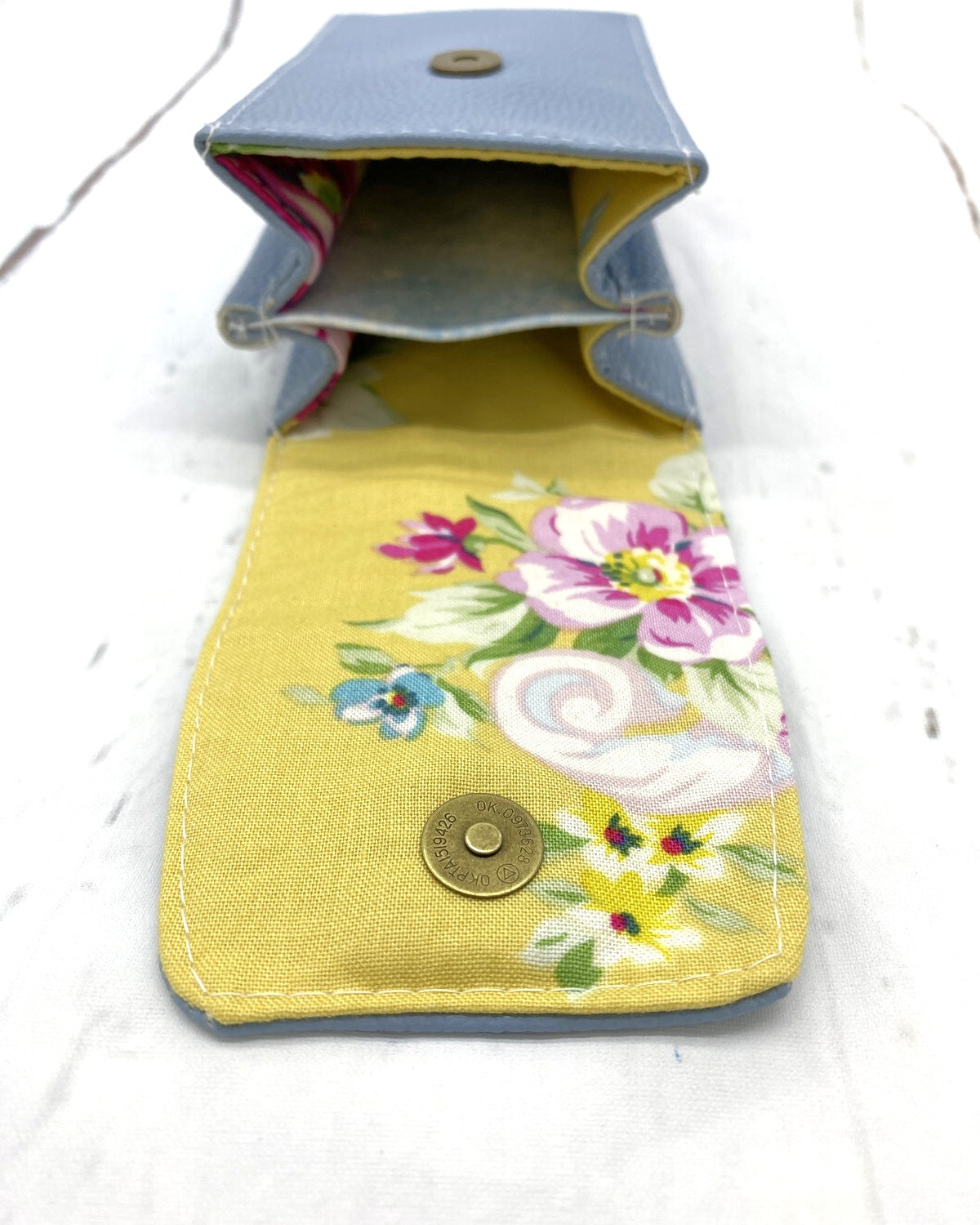 Light Blue Double Vision Glasses Case