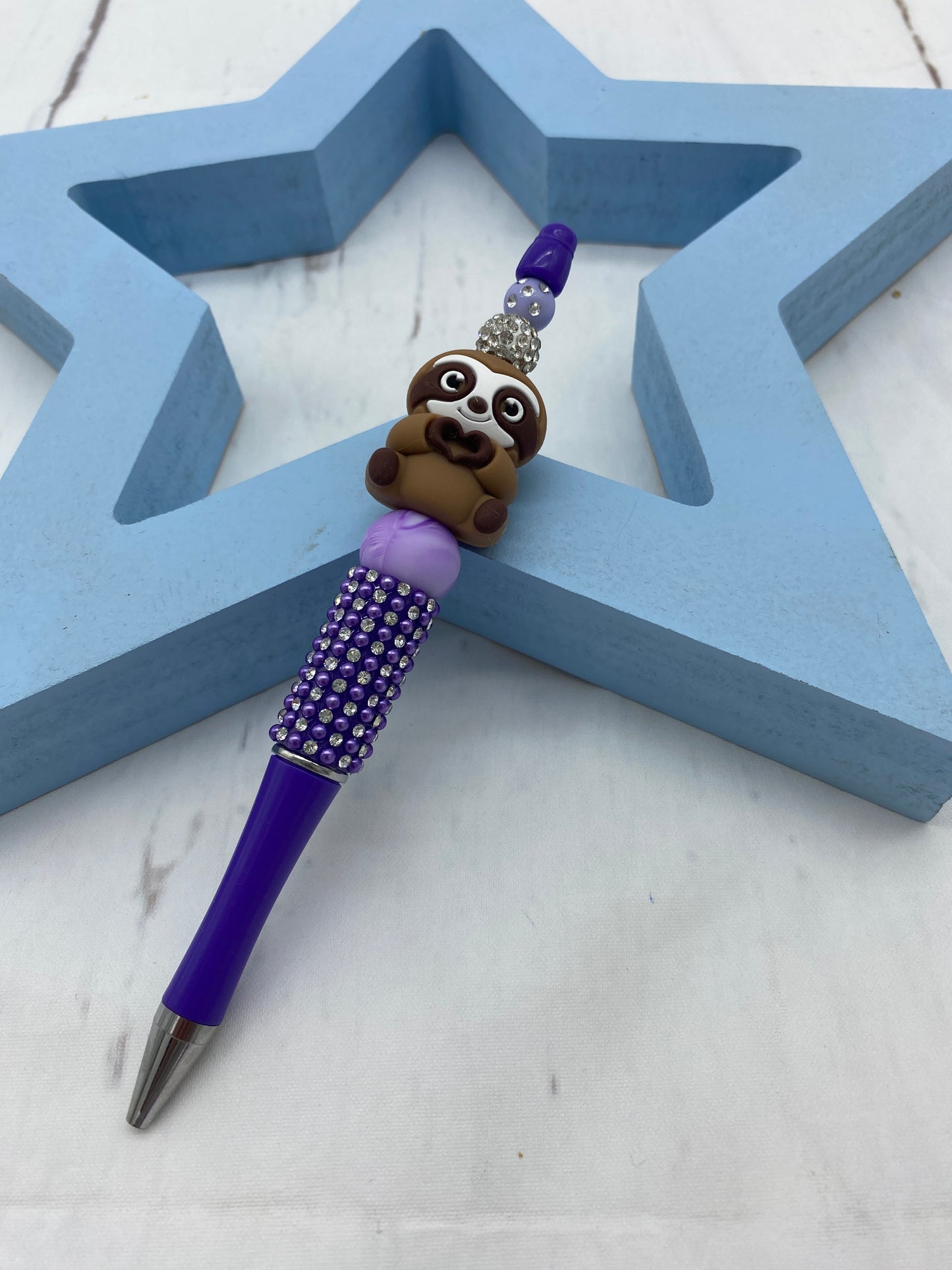 Purple Sloth Pen