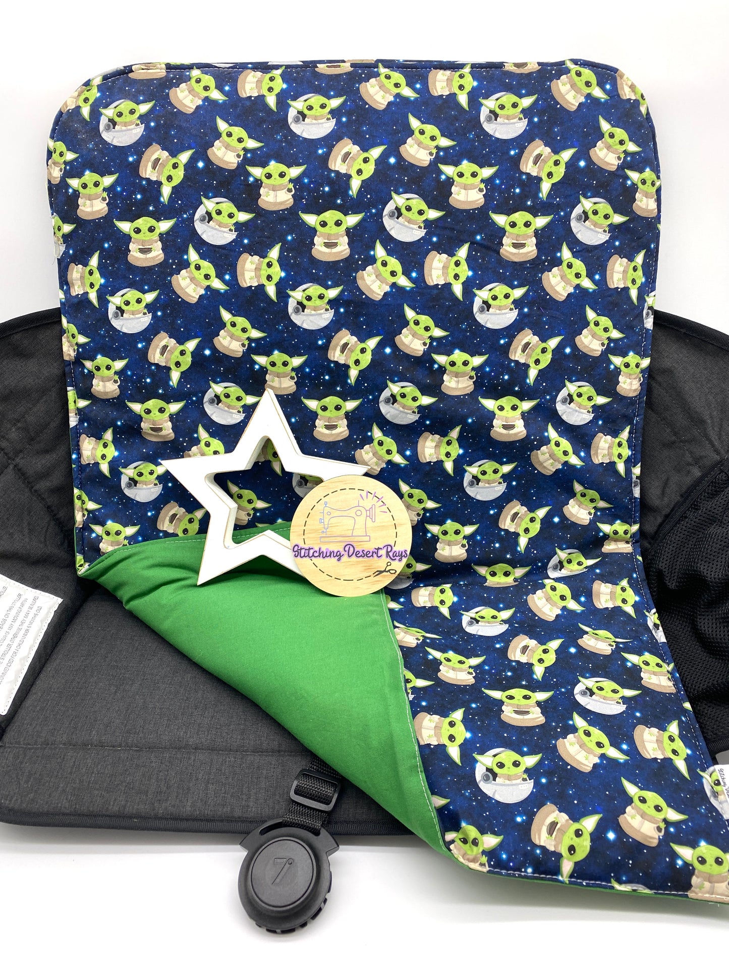 Little Galaxy Green – Wonderfold 4 Seater Seat Cover