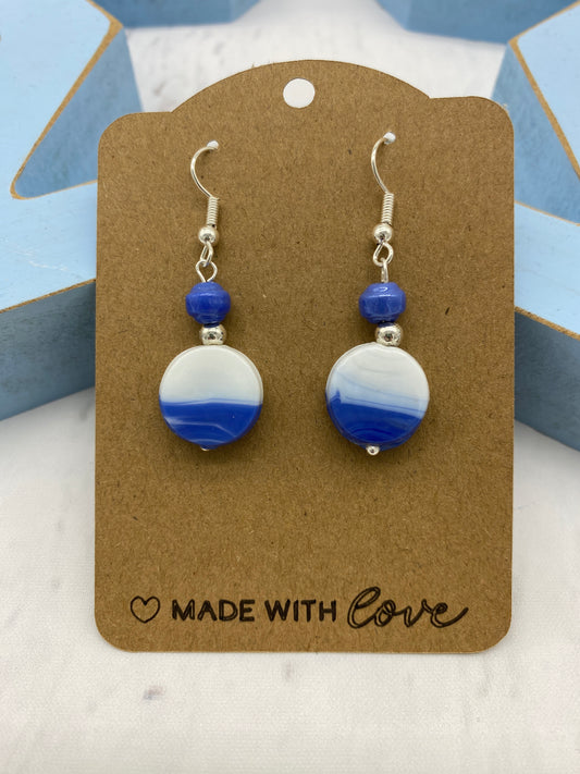 💎 Horizon – Glass Drop Earrings