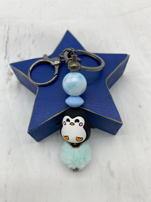 Cute Penguin Keychain