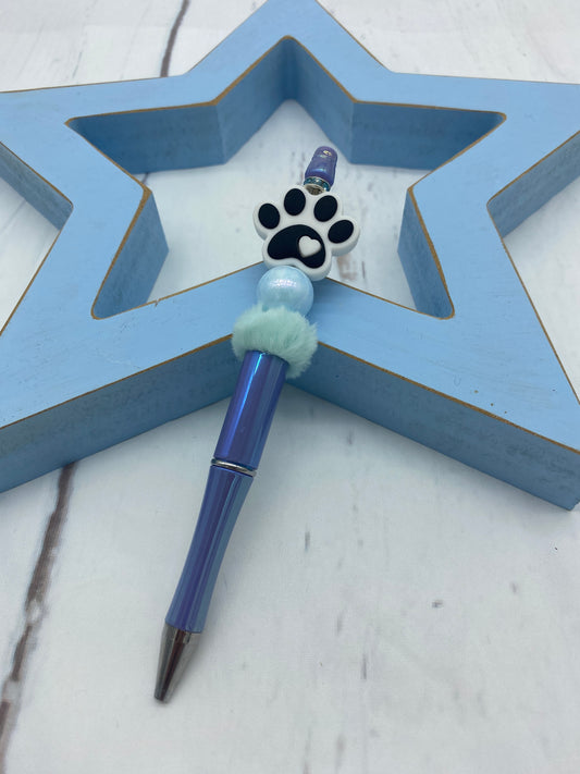 Blue Puppy Pen