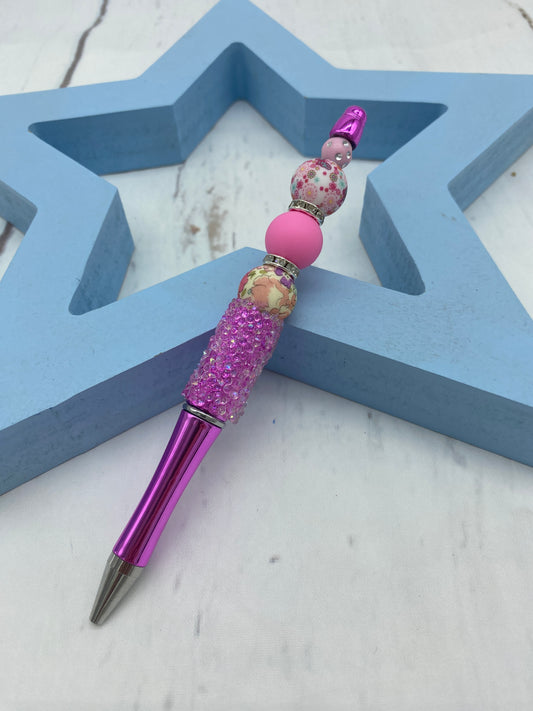 Pink Flower Pen