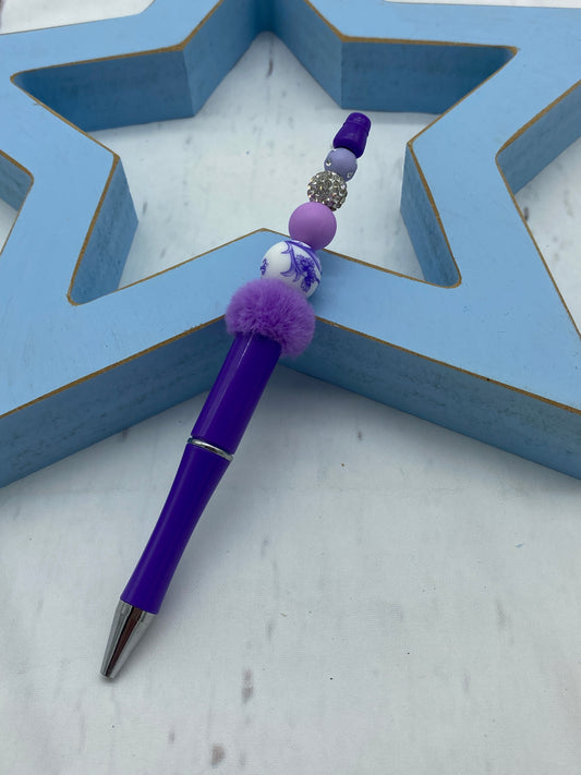 Purple Sparkle Pen