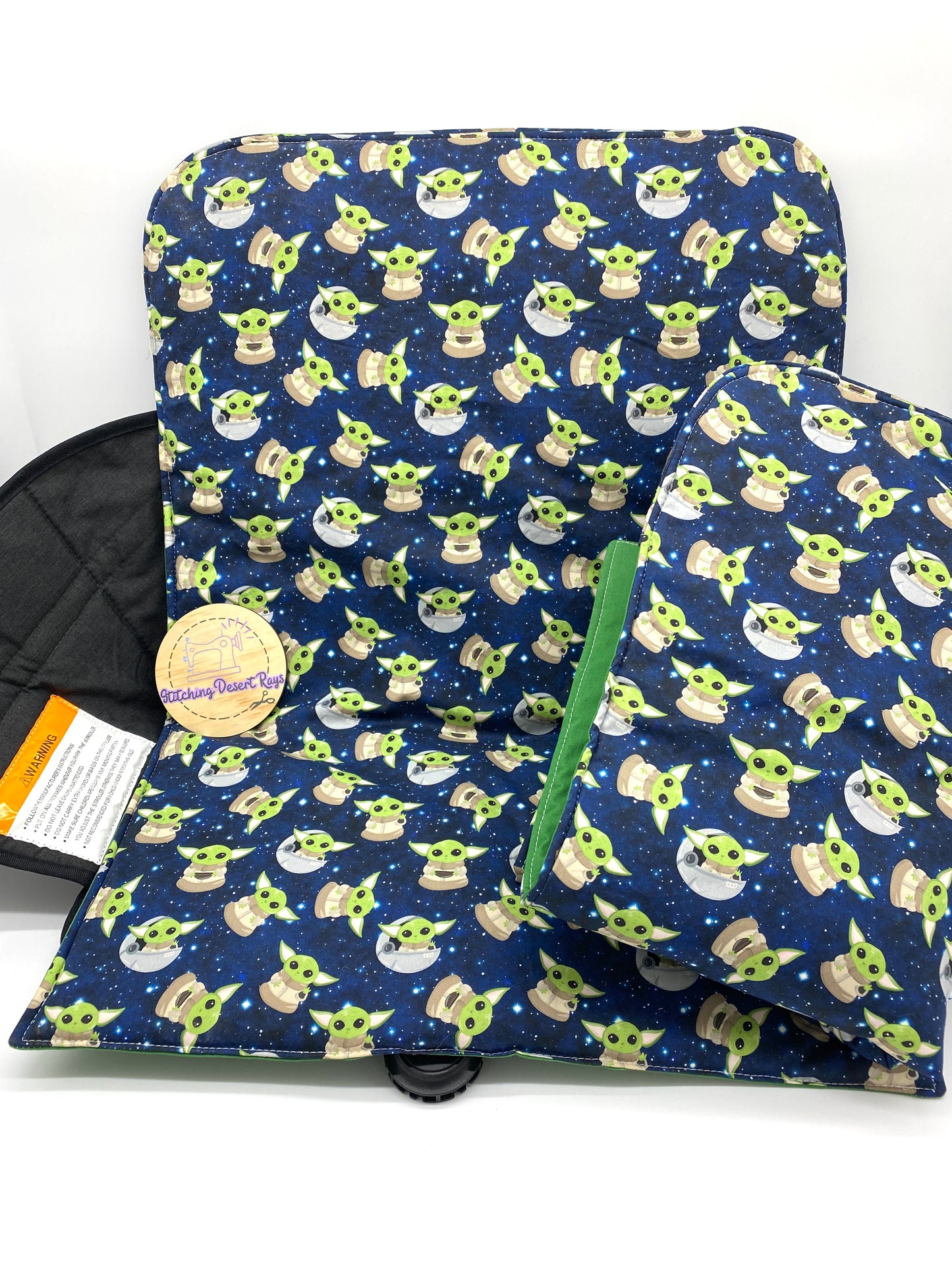 Little Galaxy Green – Wonderfold 4 Seater Seat Cover