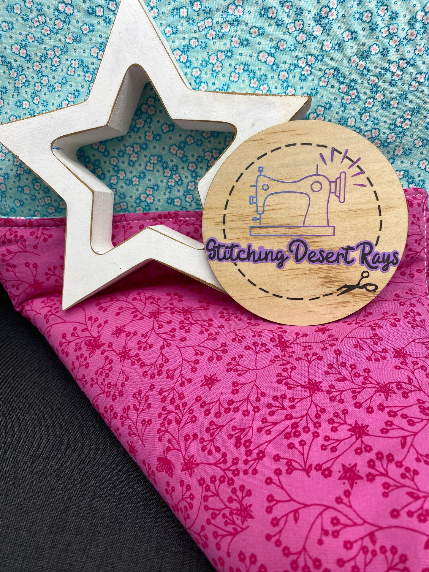 Ditsy Daisy Blue – Wonderfold 4 Seater Seat Cover