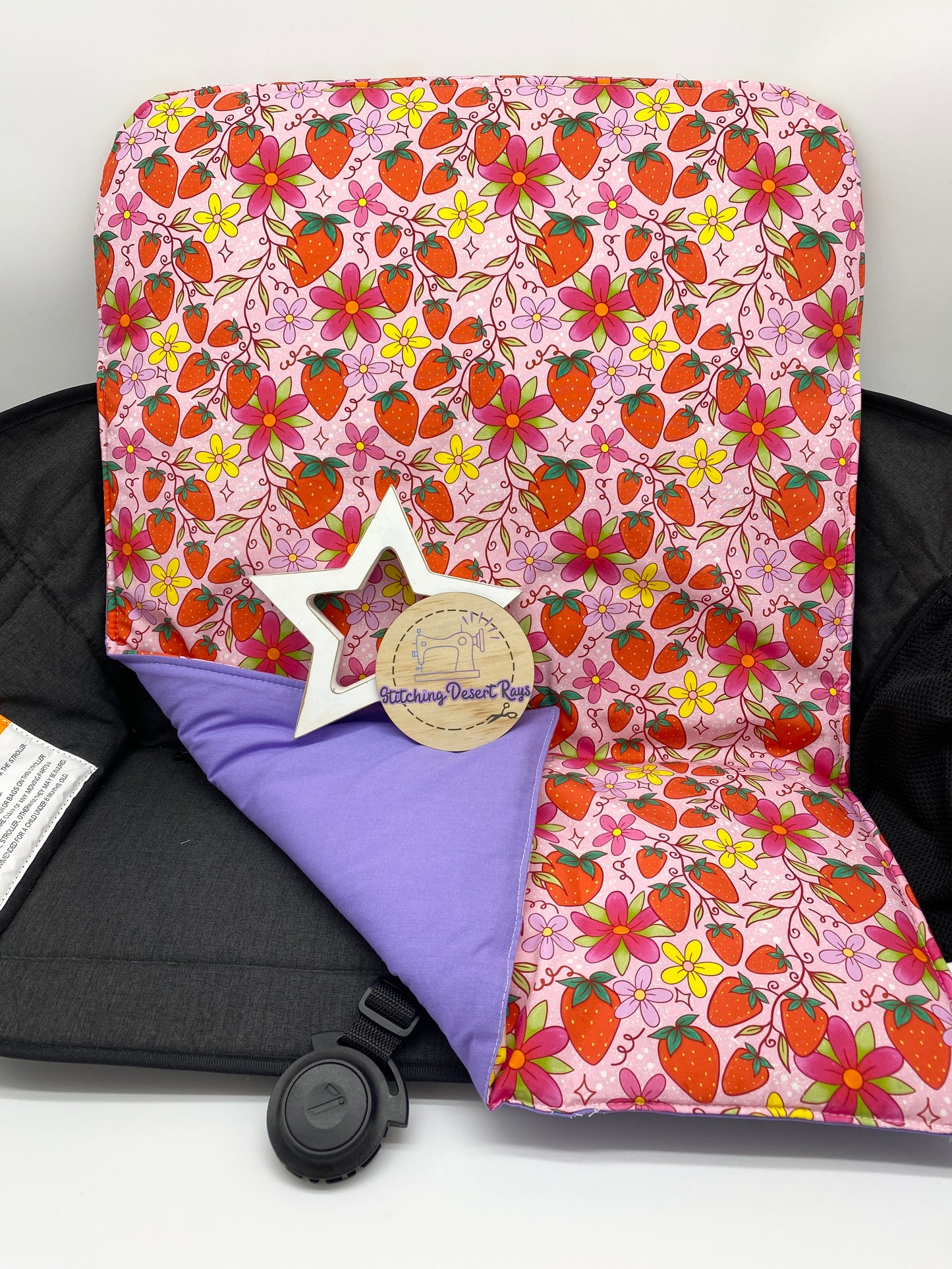 Strawberry Bloom – Wonderfold 4 Seater Seat Cover