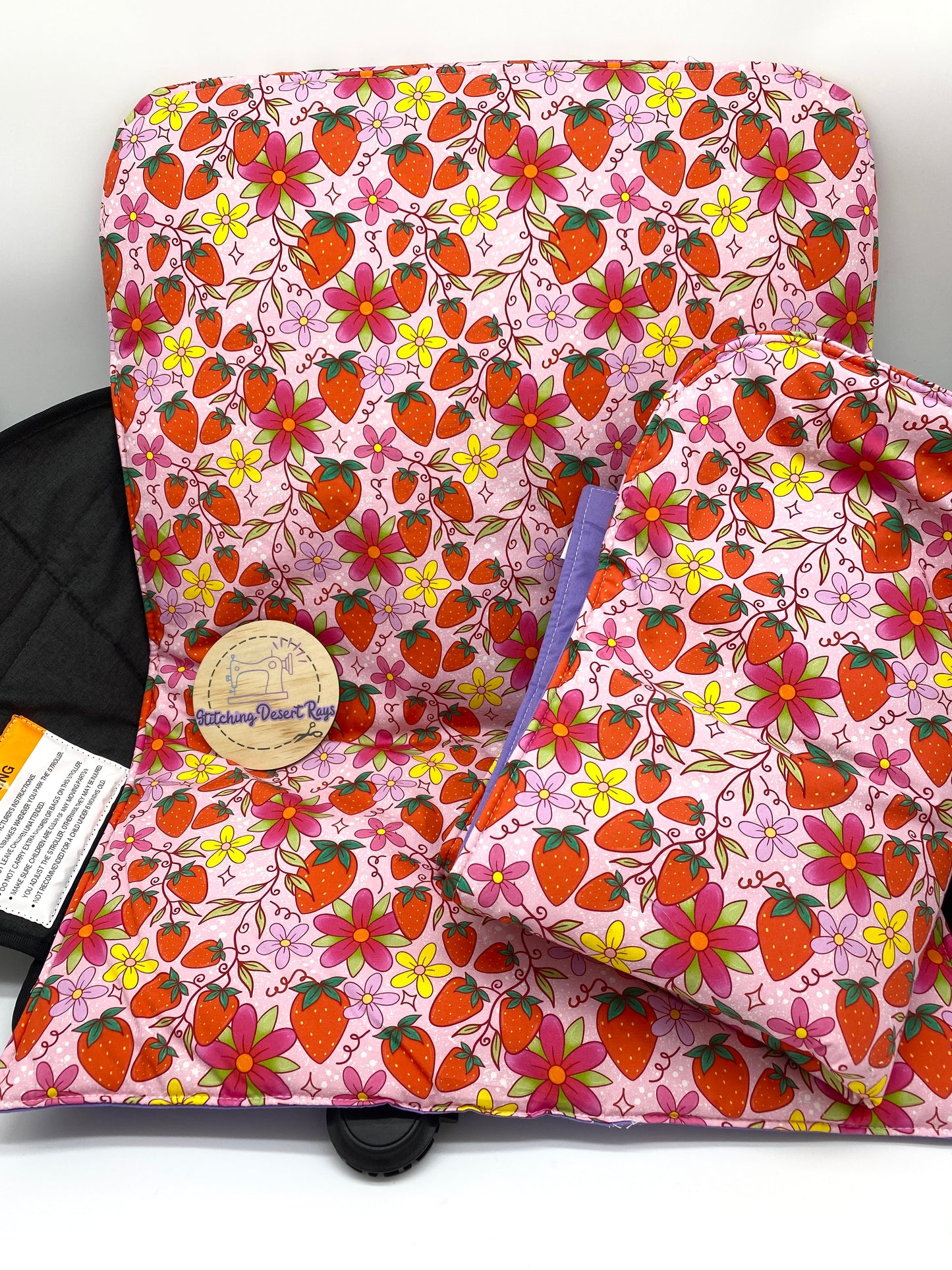 Strawberry Bloom – Wonderfold 4 Seater Seat Cover