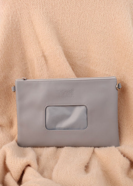 Grey Mumma Clutch