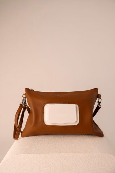 Tan Mumma Clutch